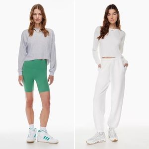 Aritzia • 2 x Waffle Crew Tee